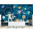 thumbnail image 2 of Muravie Kids Planet 3D Wallpaper, 2 of 5