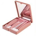 thumbnail image 6 of RAGUPEL 2026 New Easy-Taken Travel Makeup Brush Set, 5Pcs Mini Complete Function Cosmetic Brushes Kit for Travel, On-The-Go Makeup, Daily Touch-Ups, Compact Storage., 6 of 7