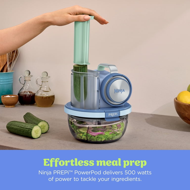 Ninja PREPi 5-in-1 Food Processor, 5-Cup Bowl, Periwinkle photo 8