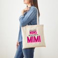 thumbnail image 3 of CafePress - BEST MOMS GET PROMOTED TO MIMI Tote Bag - Unisex Canvas Tote Bag, Beige, 1-Piece, 3 of 6