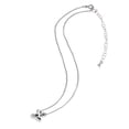 thumbnail image 2 of X Letter Initial Alphabet 925 Silver Necklace, 15 inches with extender, 2 of 4