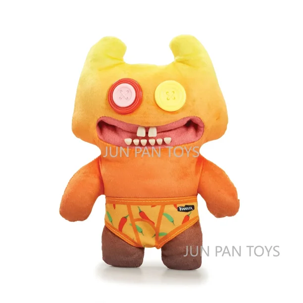 Fuggler divertido monstruo feo Budgie Fuggler edición Squidge diente viejo Sasquoosh Linda figura coleccionable de felpa niños niño juguete 1 pieza