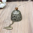 thumbnail image 1 of Maoww Chinese Dragon/Fish Pattern Hanging Car Wind Chime Fortune Zinc Alloy Wind Bell with Hemp Rope, 1 of 6