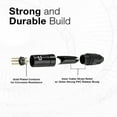 thumbnail image 4 of Coluber Cable 3-Pin Male Balanced XLR Cable-Professional Microphone Cable, 4 of 9