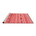 thumbnail image 2 of Ahgly Company Machine Washable Indoor Rectangle Abstract Red Modern Area Rugs, 2' x 5', 2 of 4