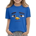 thumbnail image 7 of Piuwrlz 5 T Boys Short T-Shirts Sleeve Toddler Funny Graphic Shirts Tops Boy Funny Graphic Shirts Pullover T Shirts Blue Size 5 Years, 7 of 7