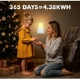 thumbnail image 5 of DAYBETTER Sensor Night Light 2 Pack,0.5W Plug-in Night lamp,Nightlights with Smart Dusk to Dawn Sensor for Stairs Bedroom Bathroom, 5 of 7