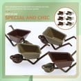 thumbnail image 5 of 6pcs Miniature Wheelbarrow Toy Mini Wheelbarrow Model Yard Garden Accessory, 5 of 5
