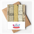 thumbnail image 1 of Catégorie Journal Texte Pays Joyeux Anniversaire Cartes de Voeux Enveloppes Vierges, 1 of 3