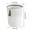 WhiteS, variant on Kitchen Trash Can Kitchen Large Garbage Can Household Living Room Bedroom Garbage Can High Face Toilet Toilet Without Cover Pressure Ring Wastebasket on Clearance