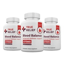 (3 Pack) True Relief Capsules, True Relief Blood Balance Premium Formula - 180 Count