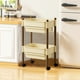 thumbnail image 4 of Organizador de estante con carrito rodante beige con cajones de múltiples capas, gran capacidad, modelo A, 4 of 6
