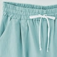 thumbnail image 6 of HUPOM Lounge Shorts Summer Shorts For Women 2023 Shorts High Long Gym Mint Green XXL, 6 of 7