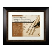 MCS 11x14 Espresso Fairmont Diploma Frame For 8.5x11