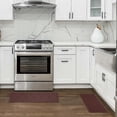 thumbnail image 6 of Chef Gear Marni Wellness Kitchen Mat 2 pc Set, Red, 17.5" x 48" and 17.5" x 28", 6 of 9