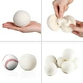 thumbnail image 5 of Good Gift, 6 Pack Organic Natural Wool Dryer Balls, Reusable Fabric Softener, Save Energy And Time, Last 1,000+ Loads, Eco-conscious Choice For Natural Laundry, 5 of 8