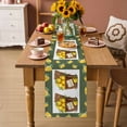 thumbnail image 2 of Lemon Basket Summer Table Runner 90 Inches, Farmhouse Vintage Green Lace Bed Runner Dresser Scarves Tabletop for Indoor Outdoor Parties/Ceremony/Banquet, 13" x 90", 2 of 9