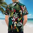 thumbnail image 6 of High Quality Hawaiian Shirts for Men Short Sleeve Aloha Beach Shirt Floral Summer Casual Button Down Shirts Blouses 9GZULT, 6 of 7