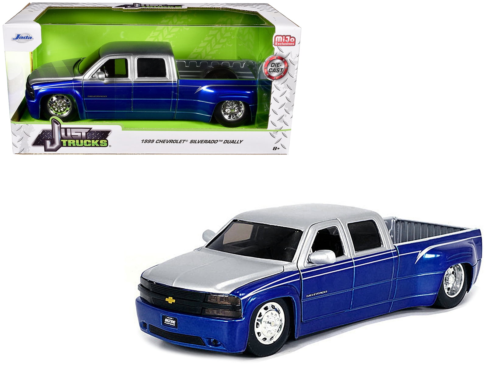 ミニカー 1999 CHEVY SILVERADO DOOLEY 1999 Chevrolet Silverado Dooley Pickup Truck Matt Grey 