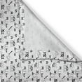 thumbnail image 3 of Ambesonne Astrology Kitchen Curtains, Monochrome, 55"x39", Black Grey White, 3 of 3