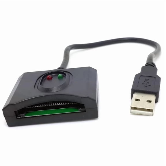 Express Card 34MM USB 2.0 to ExpressCard Adapter for Laptop Computer PC with LED and DC Power