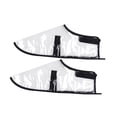 thumbnail image 4 of 2 fundas para zapatos de peluquero, protectores de PVC transparentes para zapatos, protectores para peluquería, corte de cabello y coloración. 34 a 37, 4 of 8