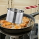thumbnail image 5 of Escurridor de pasta de acero inoxidable, colador de fideos, cesta para freír, espumadera para alimentos 14 centímetros, 5 of 9