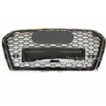 thumbnail image 3 of Rejilla de parachoques delantero para Audi RS4 para A4/S4 B9 2017 2018 2019 (reequipamiento para estilo RS4) Accesorios para coche herramientas, 3 of 5