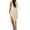Beige, variant on FcBaudy Sleeveless Round-Neck Dress,Summer Dresses for Women,Womens Dresses Women Tube Dress Bodycon Floral Tassels Frill Mesh Long Dress Split Ruched Strapless Midi Dress Women Dress
