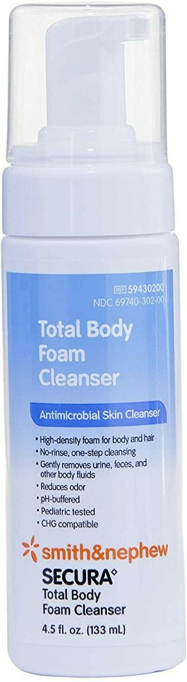 Secura Total Body Foam Cleanser, 4.5 Oz Dispenser (5459430200) Category