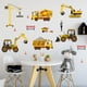 thumbnail image 1 of Pegatinas de pared MACHAO Excavadora PVC Decorativas para habitación de niños, 1 of 5