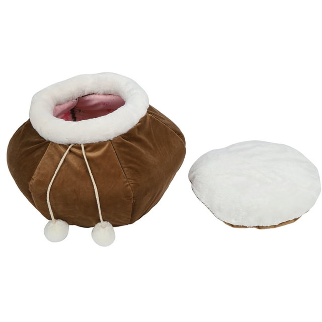 Fournitures pour Animaux de Compagnie, Forme Panier à Poisson pour Animaux de Compagnie Panier à Poisson Pliable Lit de Couchage pour Animaux de Compagnie Qualité Supérieure