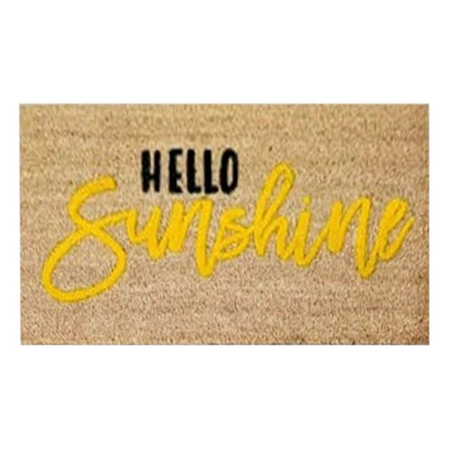 Summer Doormat Welcome Mat Large Front Door Entrance Mats Outdoor Carpaet Rugs for Outdoors and Indoors Entryway, Outside Back Patio Floor Entry, Home Entrance