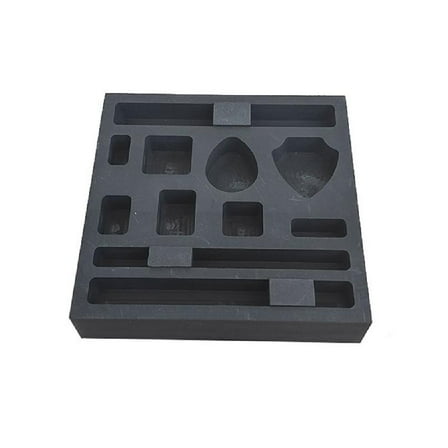 CIYISON 11 Holes Casting Ingot Mold for Gold Silver Ingot Mold Crucible