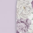 thumbnail image 5 of Sweet Jojo Designs Peony Floral Garden Purple Ivory and Green Baby Bassinet Fitted Sheets 2 Piece Set, 5 of 6