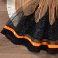 thumbnail image 4 of mgoYE Toddler Baby Girl Halloween Outfit 6Months Pumpkin Bat Dress Long Sleeve Orange Tulle Tutu Skirt Cute Fall Halloween Clothes(Black,2-3 Years), 4 of 9