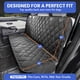 thumbnail image 2 of Funda para Asiento Trasero 4Knines para Mascotas, Impermeable, 2 of 8