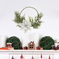 thumbnail image 1 of onlyliua para Interior/Exterior Adornos Navideños Coronas para Colgar En La Puerta Decoraciones de Escenas Círculos de Árboles de Navidad Colgantes Colgantes Ideas para Decoraciones de Puertas, 1 of 6