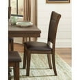 thumbnail image 5 of Accent Side Chair, set of 2, Modern Dining Chairs, Wood Chairs for Living Room, Dining Room, 2pc Upholstered Seat Back Casual Dining Room Furniture, Rustic Brown, 5 of 7