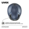 thumbnail image 6 of Uvex Perfexxion II, Adjustable and Ventilated Equestrian Helmet for Adults, Blue, L-XL, 6 of 6