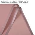 thumbnail image 2 of Golden Edge Pearlescent Film Flower Wrapping Paper Sweet Word 22.8x22.8 Inch Waterproof Pink 10 Pcs, 2 of 5