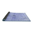 thumbnail image 2 of Ahgly Company Indoor Rectangle Medallion Blue Traditional Area Rugs, 5' x 7', 2 of 4