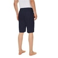 thumbnail image 5 of Tyhengta Men's Casual Cotton Shorts Drawstring Lightweight Summer Beach Shorts Jogger Gym Pockets Dark blue L, 5 of 7