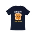 thumbnail image 5 of Jelly Bread Food Foodie Gift for Men Women Kids Boys Girls T-Shirt Jelly Food Lover Foodie Birthday Holiday Presents Men Women Kids Tshirt, 5 of 10