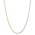 thumbnail image 4 of 10K Yellow Gold 1.75mm Diamond-Cut Rope Chain Necklace Size 26, 4 of 4