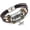 Brown Dragonfly, variant on Bohemian Leather Bracelets for Men and Women Vintage Punk Alloy Butterfly Key Adjustable Beaded Wrap Multilayer Braided Cuff Bangles Wristband Wrist Decor Bracelet