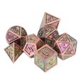 thumbnail image 4 of Ensemble de dés, 7 Pcs dés Polyédraux Ensemble de dés Polyédraux pour Table de Jeu Efficacité Optimale, 4 of 8