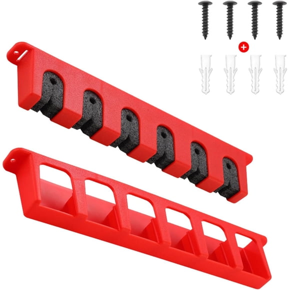 Huggegwe Supports de Canne à Pêche, Supports de Canne à Pêche Muraux, Support Vertical Horizontal pour Canne à Pêche, Rangement CJB91-21934