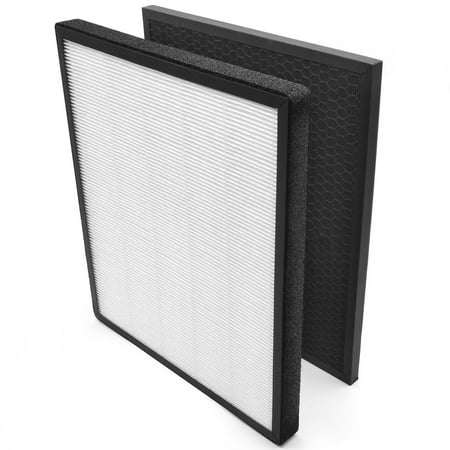 Levoit Air Purifier LV-PUR131 Replacement Filter, True HEPA & Activated Carbon Filters Set,