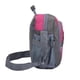 thumbnail image 2 of Bolso bandolera de nailon unisex, impermeable, con varios bolsillos, pequeño bolso de hombro Baggra  Rosa, 2 of 7